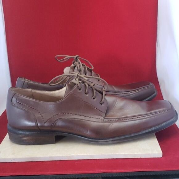Bass & Co Brown Leather Dress Shoes Size 13 M - Picture 8 of 8